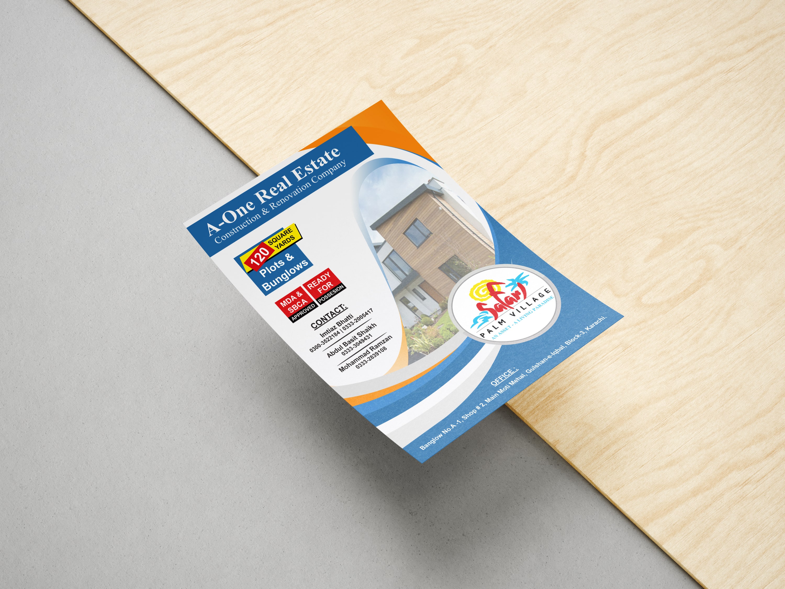 A5 flyer brochure design Oklahoma City 2026