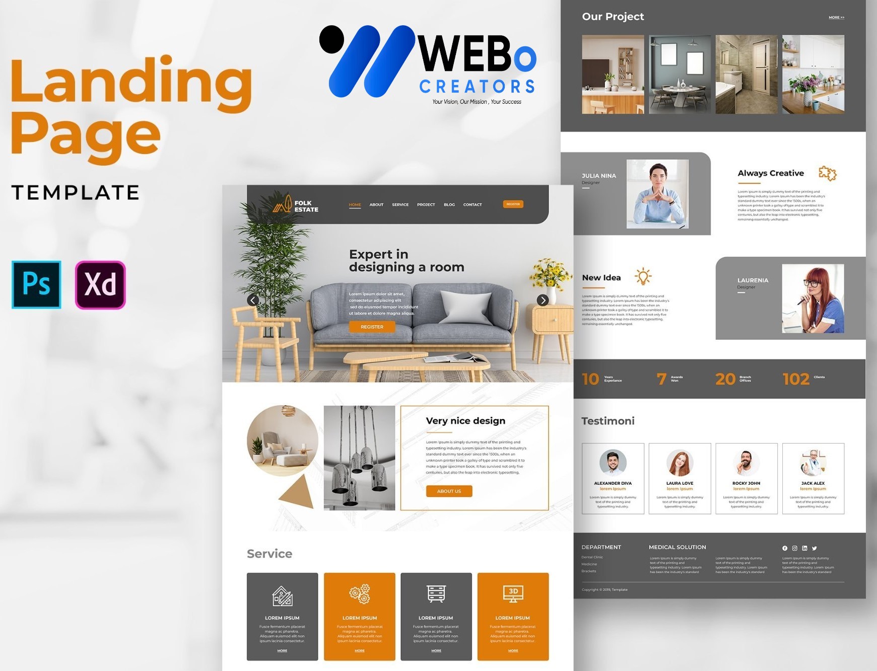 Creative Landing Page Designs, Themes, Graphic Elements for Oklahoma City Businesses 2026