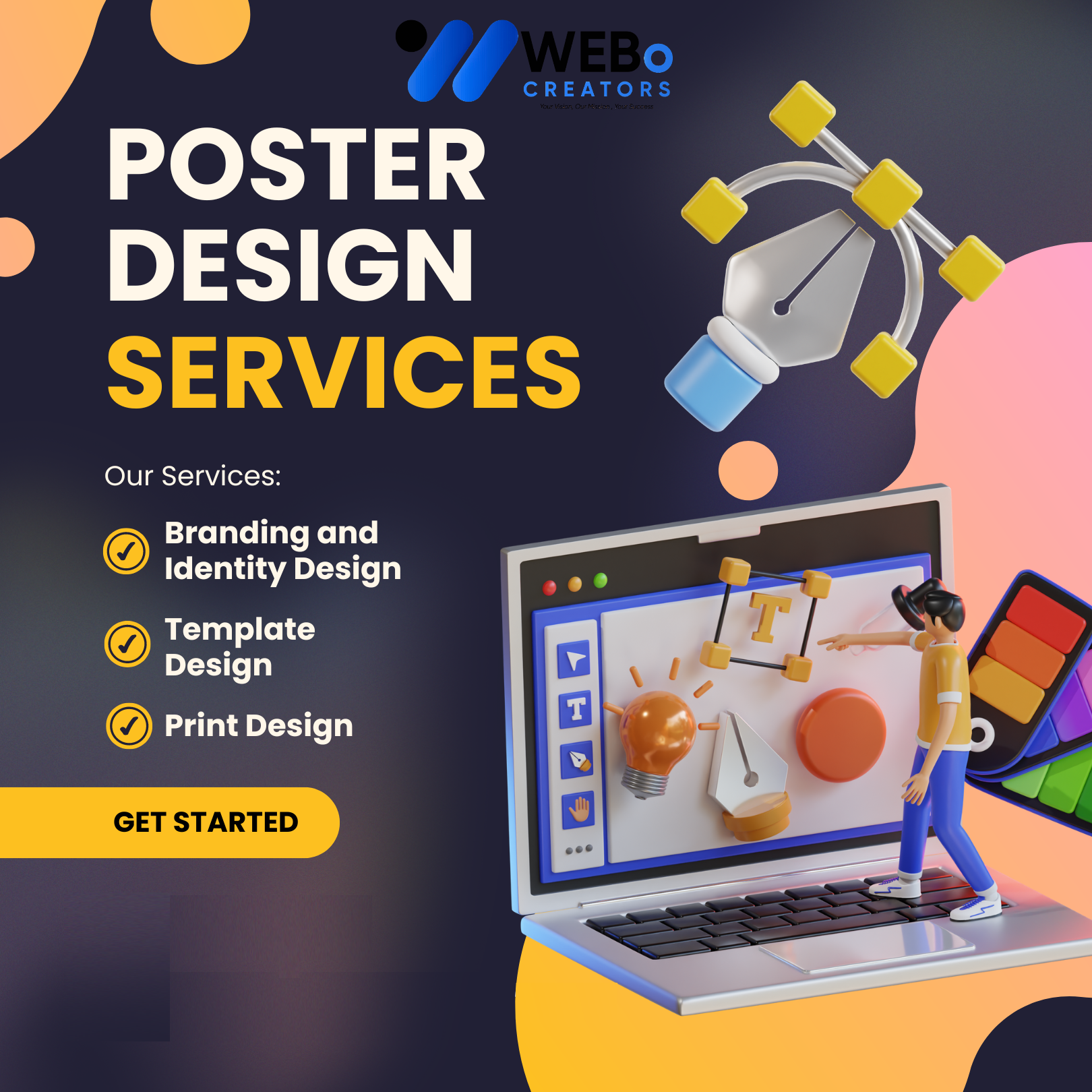 Poster Design Service | Get Powerful Advertising Poster in Oklahoma City for Business and Events