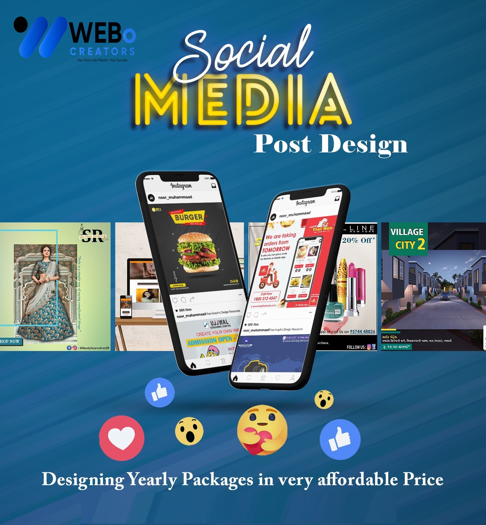 Social Media Post Design Services in Oklahoma City for Businesses and Brands